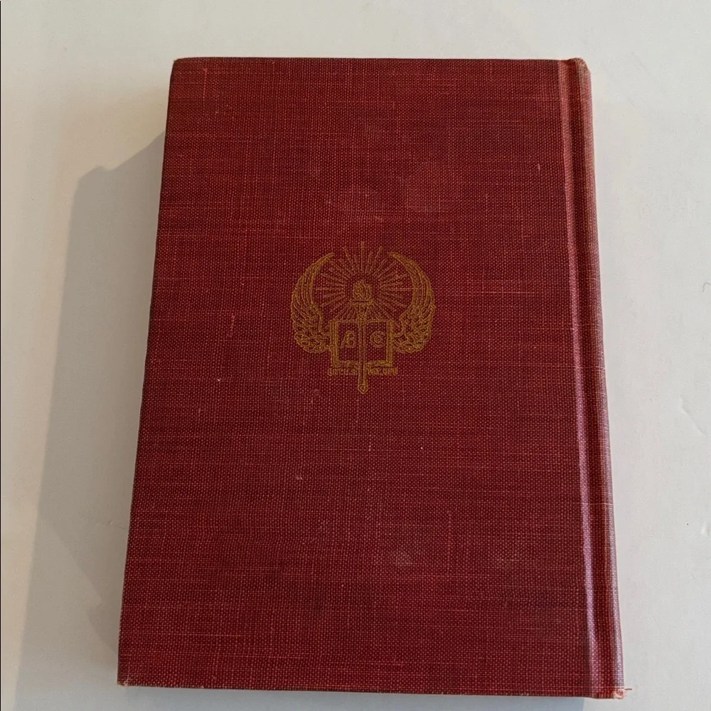 Gateway Series Van Dyke Essays of Emerson by Van Dyke Red Hardcover 1907 1st Ed